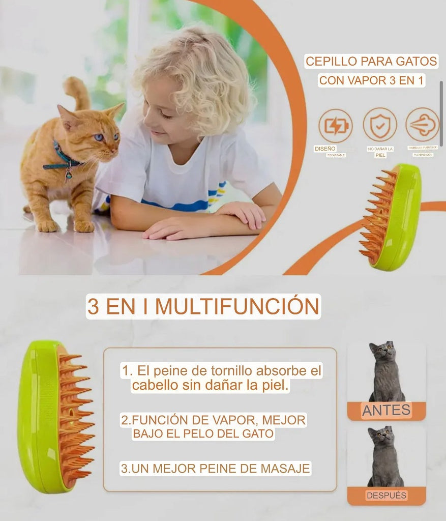 VaporEase - mima,cuida y mantene el pelaje de tu peludito de la casa.