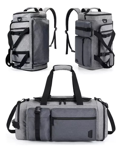 Bolson de mano y Mochila impermeable 2 en 1.