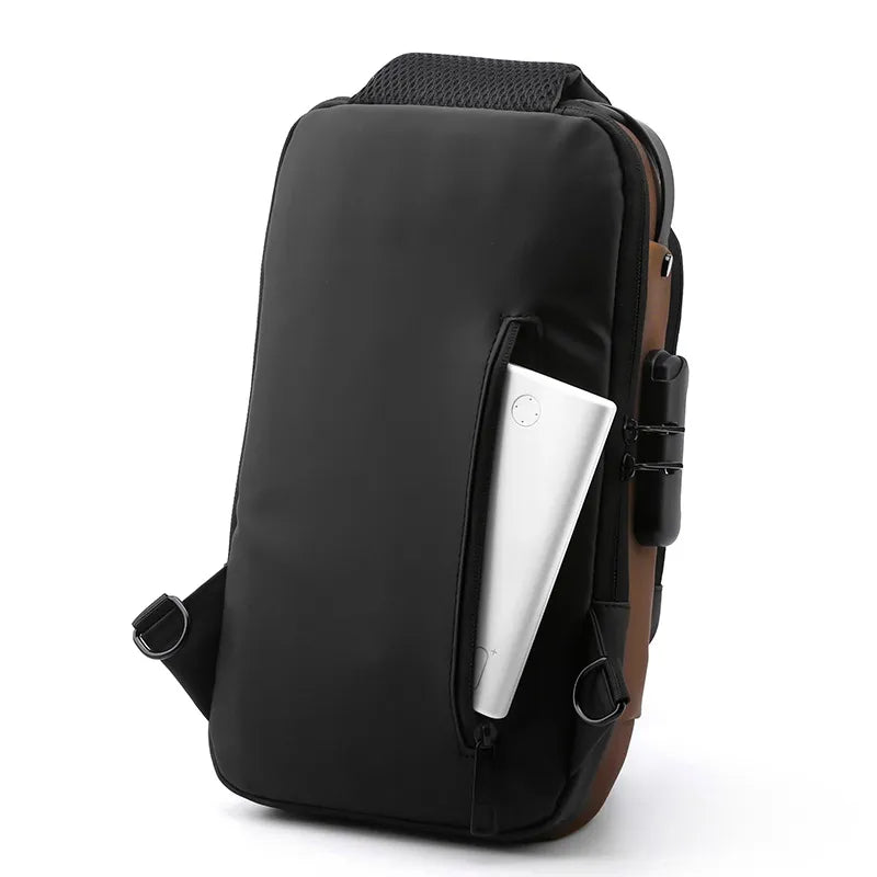 Impermeable, Seguro y con Estilo – El Bolso que Todo Hombre Necesita diceño unico